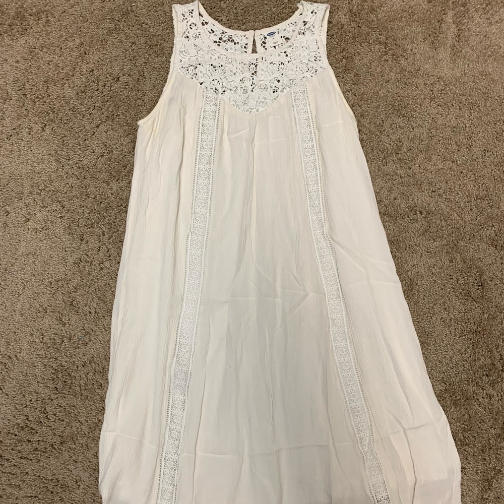White dress